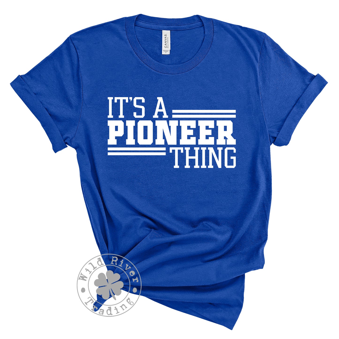 It's a Pioneer Thing Retro Stripe T-shirt